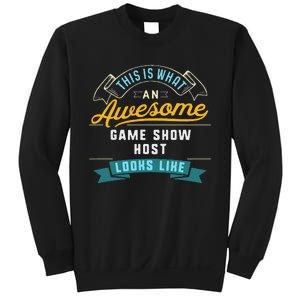 Funny Game Show Hos Awesome Job Occupation Graduation Sweatshirt