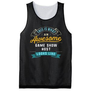 Funny Game Show Hos Awesome Job Occupation Graduation Mesh Reversible Basketball Jersey Tank