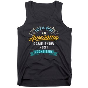 Funny Game Show Hos Awesome Job Occupation Graduation Tank Top