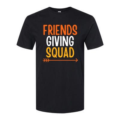 Friends Giving Squad Funny Softstyle CVC T-Shirt