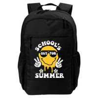 Funny Groovy Schools Out For Summer Graduation Teacher Daily Commute Backpack