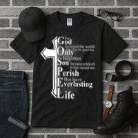 For God So Loved The World That He Gave Tall T-Shirt
