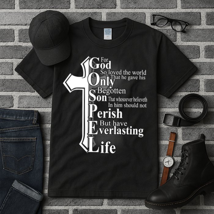 For God So Loved The World That He Gave Tall T-Shirt