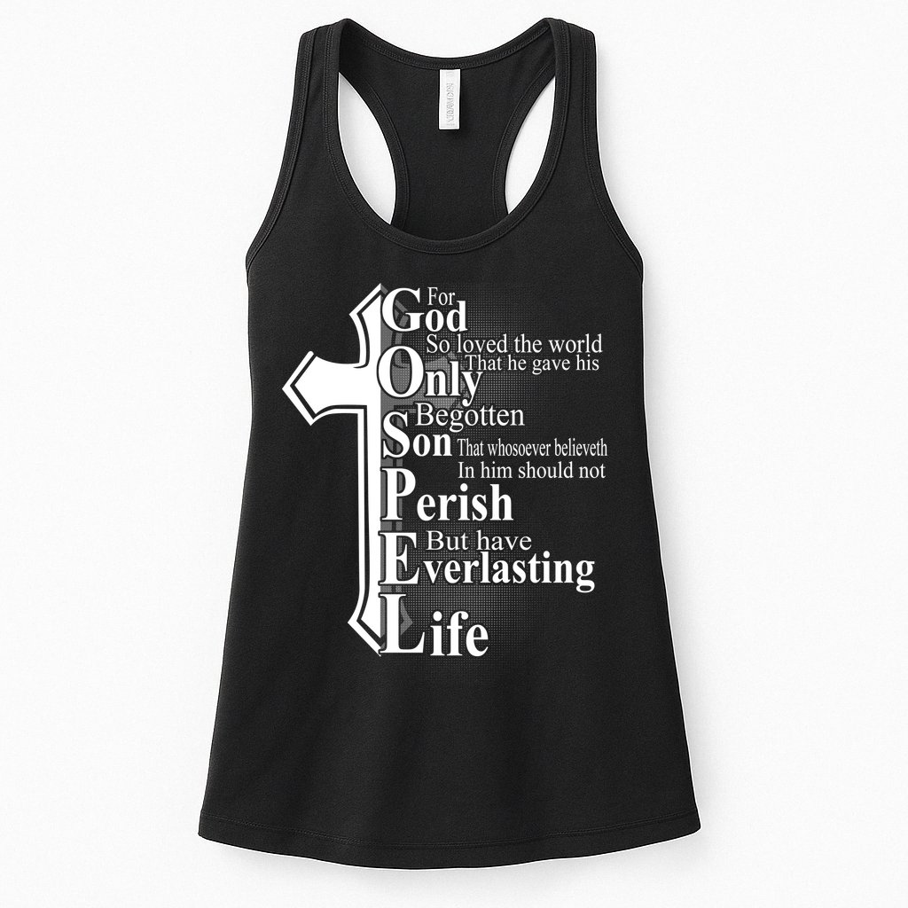 For God So Loved The World That He Gave Womens Tank Top