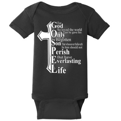 For God So Loved The World That He Gave Baby Bodysuit