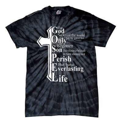 For God So Loved The World That He Gave Tie-Dye T-Shirt