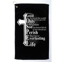 For God So Loved The World That He Gave Golf Towel