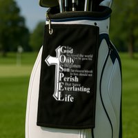 For God So Loved The World That He Gave Golf Towel