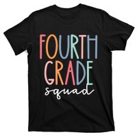 Fourth Grade Squad 4th Teacher Crew Back To School Team T-Shirt