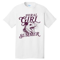 Feral Girl Summer Opossum Vintage Tall T-Shirt