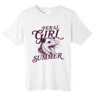 Feral Girl Summer Opossum Vintage Tall Fusion ChromaSoft Performance T-Shirt