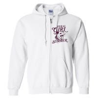 Feral Girl Summer Opossum Vintage Full Zip Hoodie