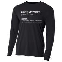 Funny German Shepherd Dog Cooling Performance Long Sleeve Crew