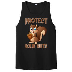 Food Gift Squirrel Protect Your Nuts Squirrel PosiCharge Competitor Tank