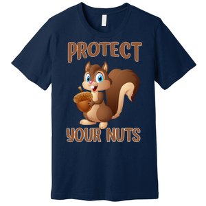 Food Gift Squirrel Protect Your Nuts Squirrel Premium T-Shirt