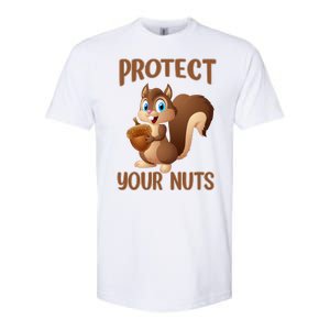 Food Gift Squirrel Protect Your Nuts Squirrel Softstyle CVC T-Shirt