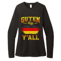 Funny German Saying Quote Joke Germany Flag Womens CVC Long Sleeve Shirt