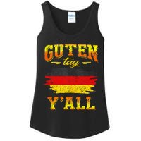 Funny German Saying Quote Joke Germany Flag Ladies Essential Tank