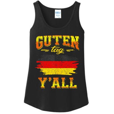 Funny German Saying Quote Joke Germany Flag Ladies Essential Tank