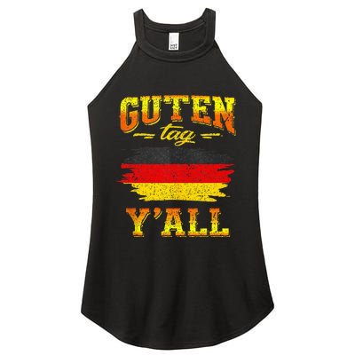 Funny German Saying Quote Joke Germany Flag Women's Perfect Tri Rocker Tank