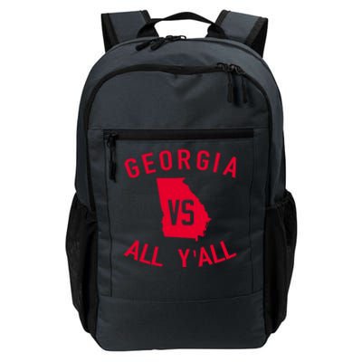 Funny Georgia Shirt Georgia Vs All Y'all Daily Commute Backpack