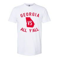 Funny Georgia Shirt Georgia Vs All Y'all Softstyle CVC T-Shirt