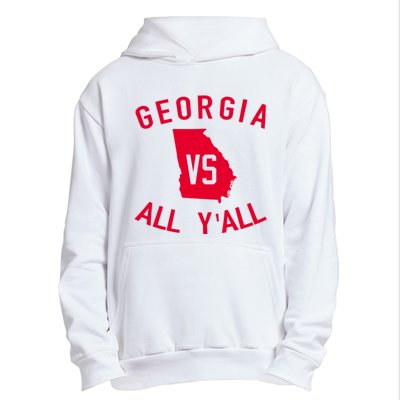 Funny Georgia Shirt Georgia Vs All Y'all Urban Pullover Hoodie