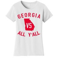 Funny Georgia Shirt Georgia Vs All Y'all Women's T-Shirt