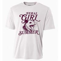 Feral Girl Summer Opossum Cooling Performance Crew T-Shirt