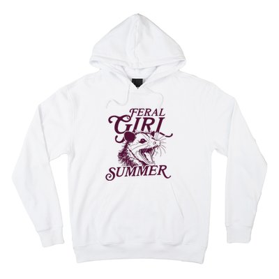 Feral Girl Summer Opossum Hoodie