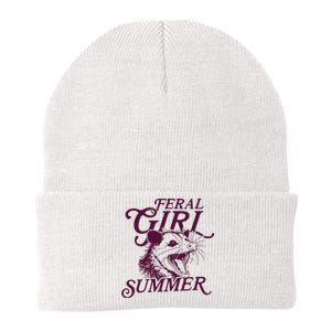 Feral Girl Summer Opossum Knit Cap Winter Beanie