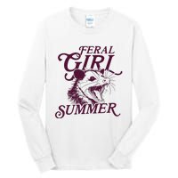 Feral Girl Summer Opossum Tall Long Sleeve T-Shirt