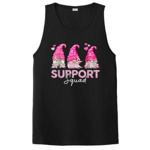 Funny Gnomies Support Squad Breast Cancer Awareness  Month PosiCharge Competitor Tank