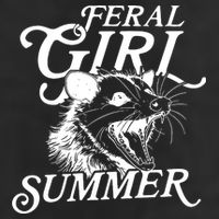 Feral Girl Summer Opossum 25L Jumbo Tote