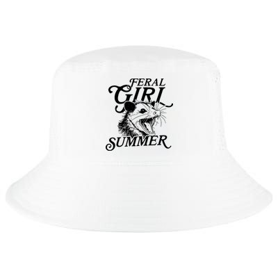 Feral Girl Summer Opossum Cool Comfort Performance Bucket Hat
