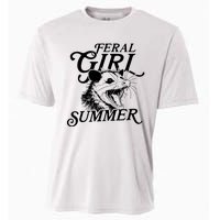 Feral Girl Summer Opossum Cooling Performance Crew T-Shirt