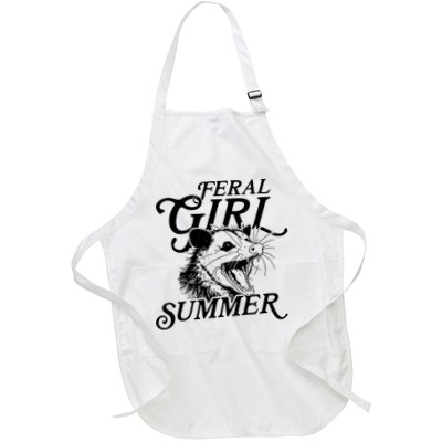 Feral Girl Summer Opossum Apron