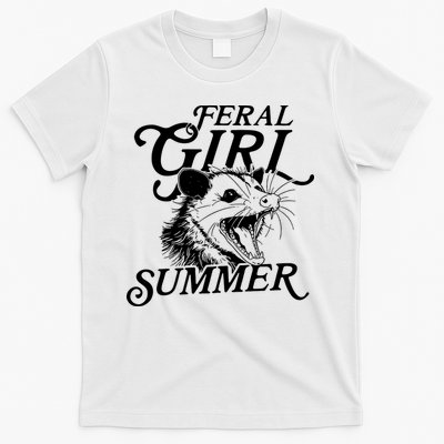 Feral Girl Summer Opossum T-Shirt