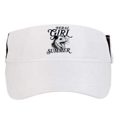 Feral Girl Summer Opossum Adult Drive Performance Visor