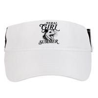 Feral Girl Summer Opossum Adult Drive Performance Visor