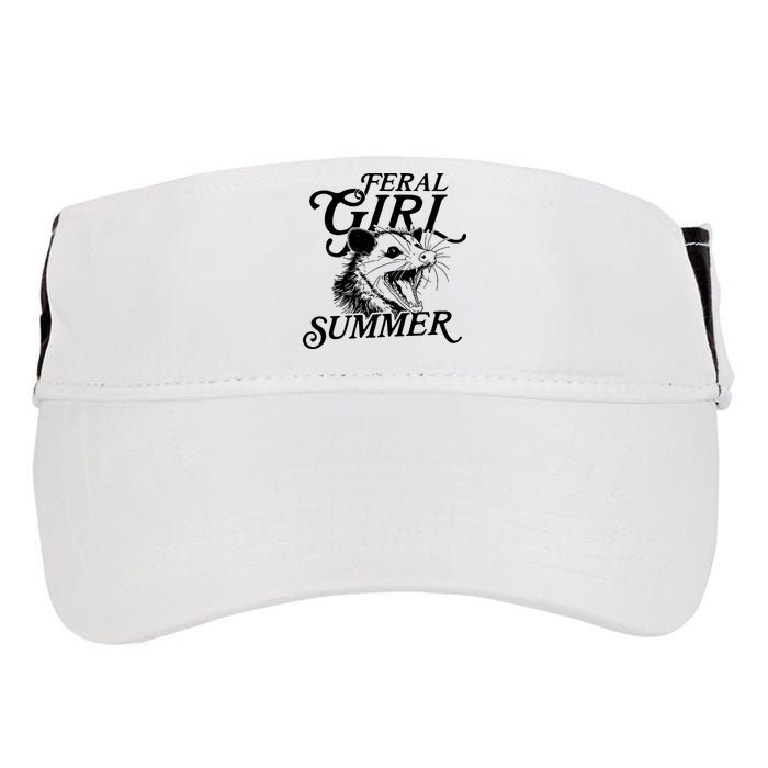 Feral Girl Summer Opossum Adult Drive Performance Visor