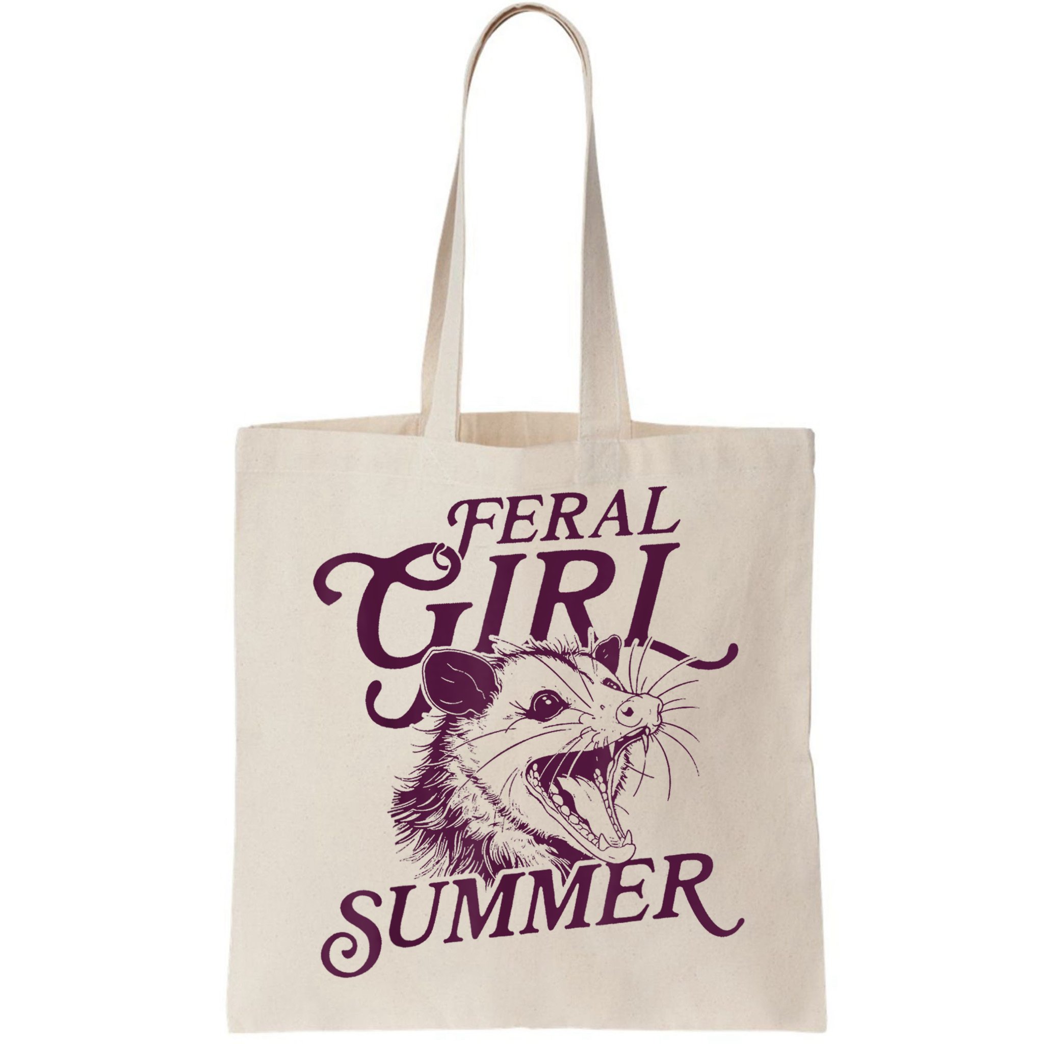 Feral Girl Summer Funny Bag