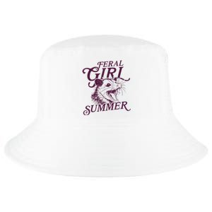 Feral Girl Summer Funny Cool Comfort Performance Bucket Hat