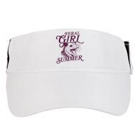 Feral Girl Summer Funny Adult Drive Performance Visor