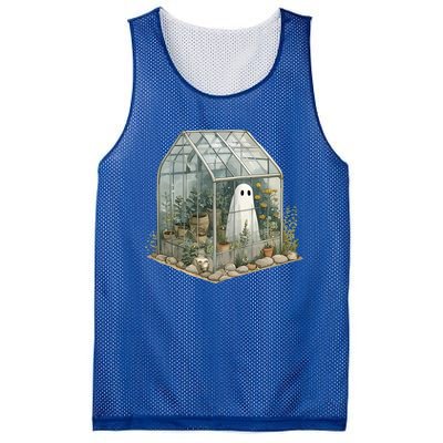 Funny Ghost Spooky Season Plant Trick Or Treat Halloween Gift Mesh Reversible Basketball Jersey Tank