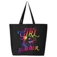 Feral Girl Summer Funny 25L Jumbo Tote