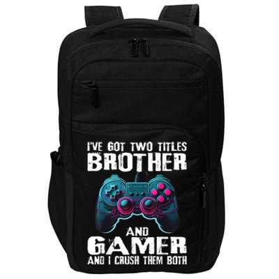 Funny Gamer Sayings For Boy Teens Kids Video Game Gaming Impact Tech Backpack