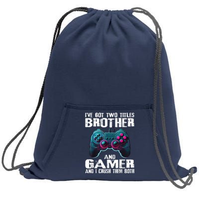 Funny Gamer Sayings For Boy Teens Kids Video Game Gaming Sweatshirt Cinch Pack Bag