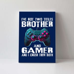 Funny Gamer Sayings For Boy Teens Kids Video Game Gaming Canvas