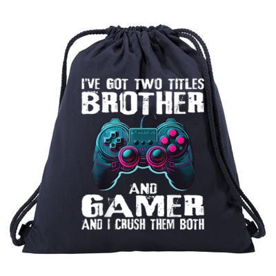 Funny Gamer Sayings For Boy Teens Kids Video Game Gaming Drawstring Bag